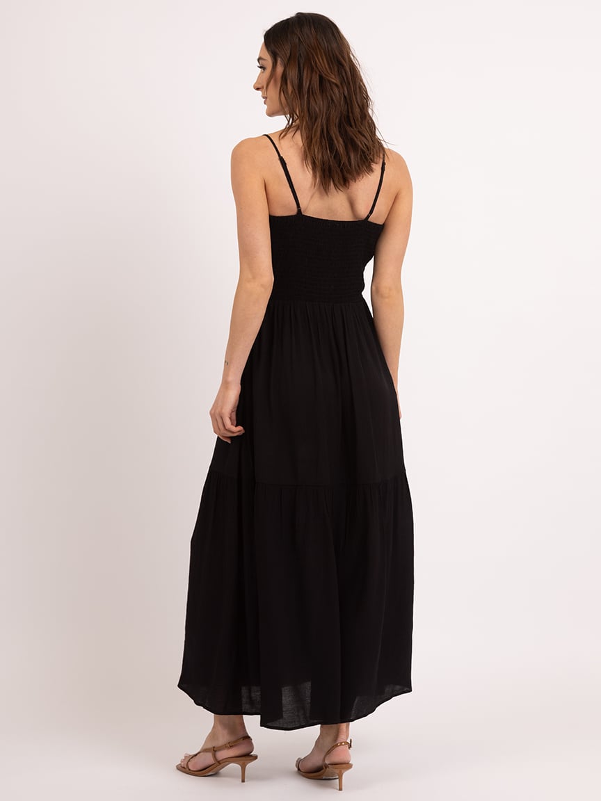 romy vneck maxi dress