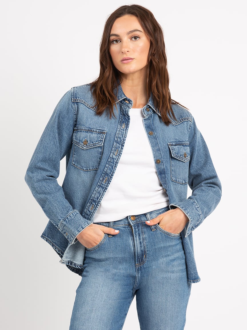 lainey denim shirt Bootlegger 2000007530
