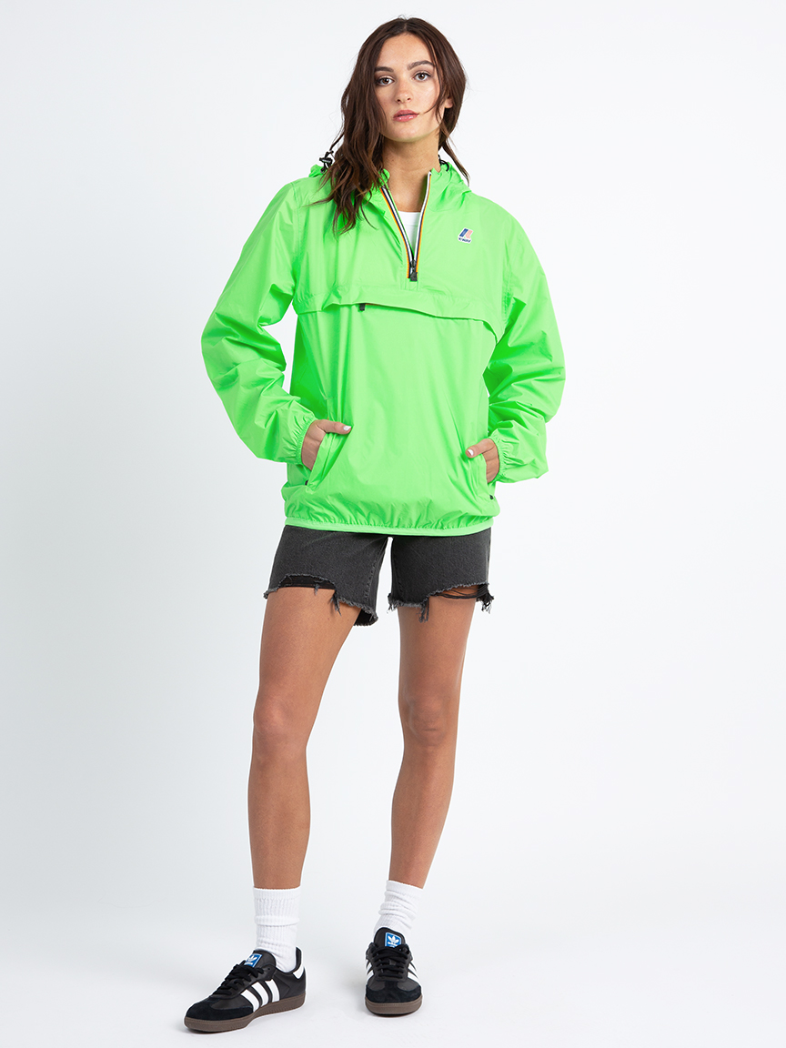 leon 1/2 zip windbreaker jacket