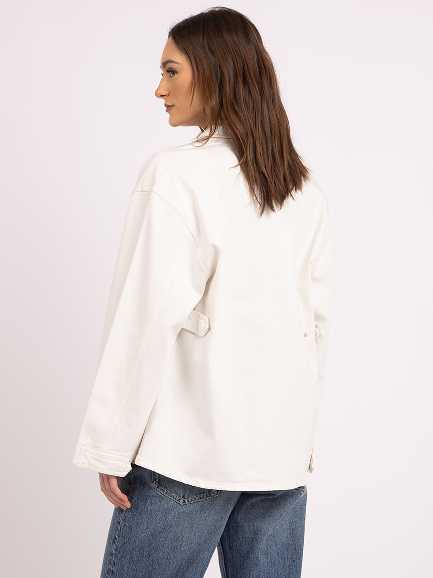nevaeh chore jacket ecru