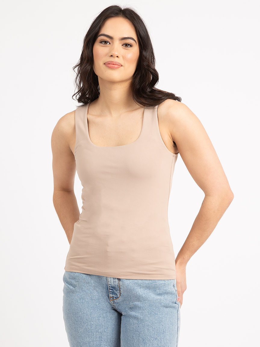 misty kismet square neck tank