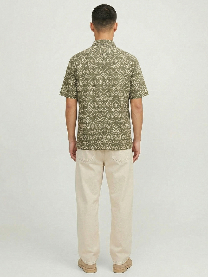 sea jacquard shirt