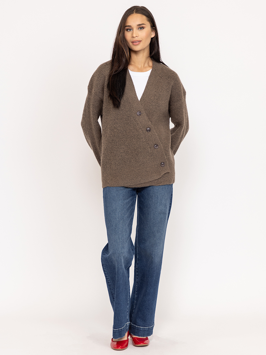 asymmetrical cardigan