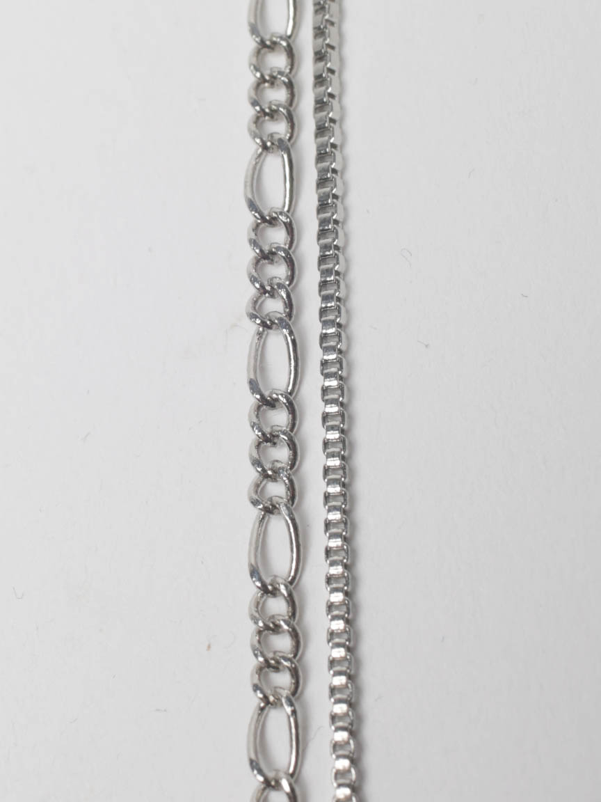 layered heart necklace