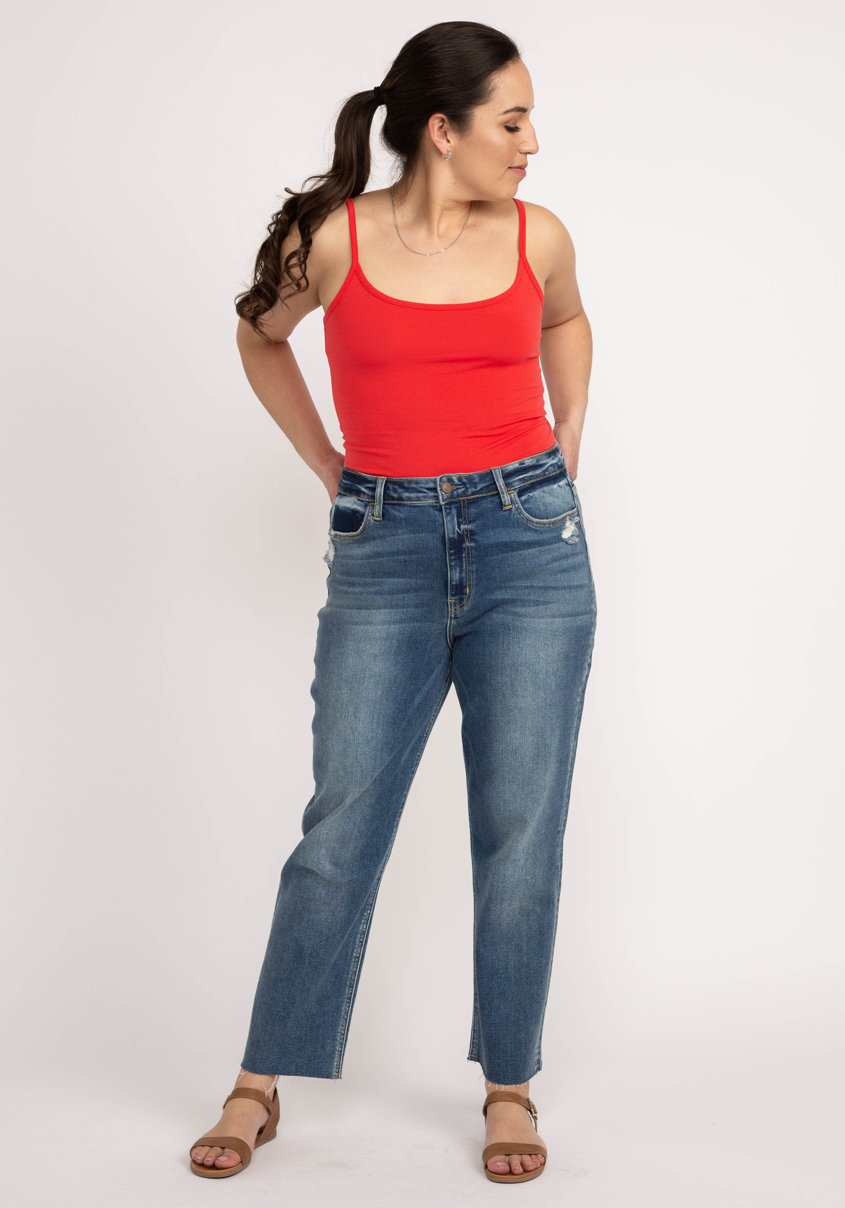kerry scoop neck tank top