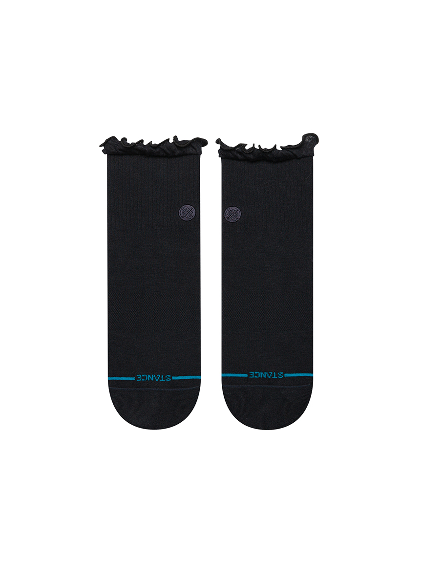 ruffle icon quarter socks