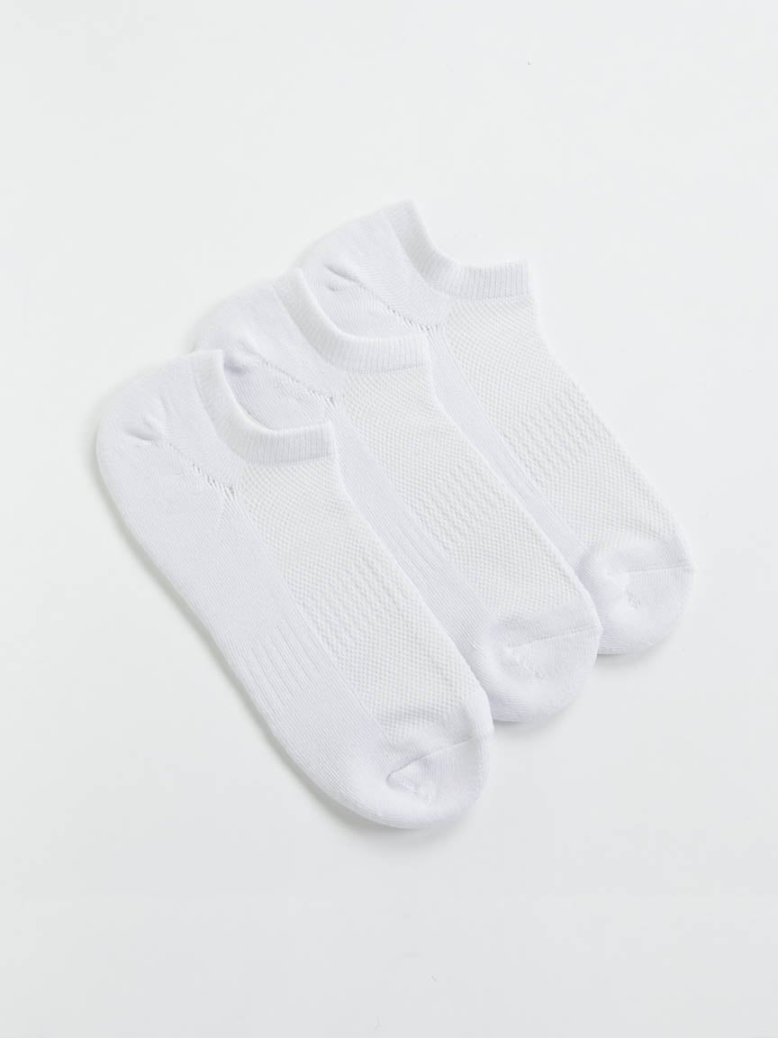 men's essential 3 pack no show socks