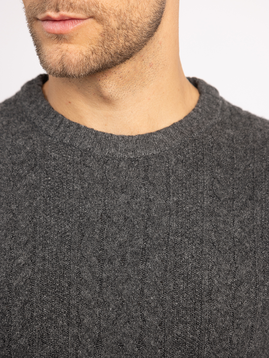 barron cable knit sweater