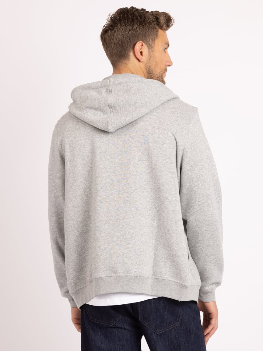 Joseph Abboud Modern Fit Seersucker Full Zip Hoodie