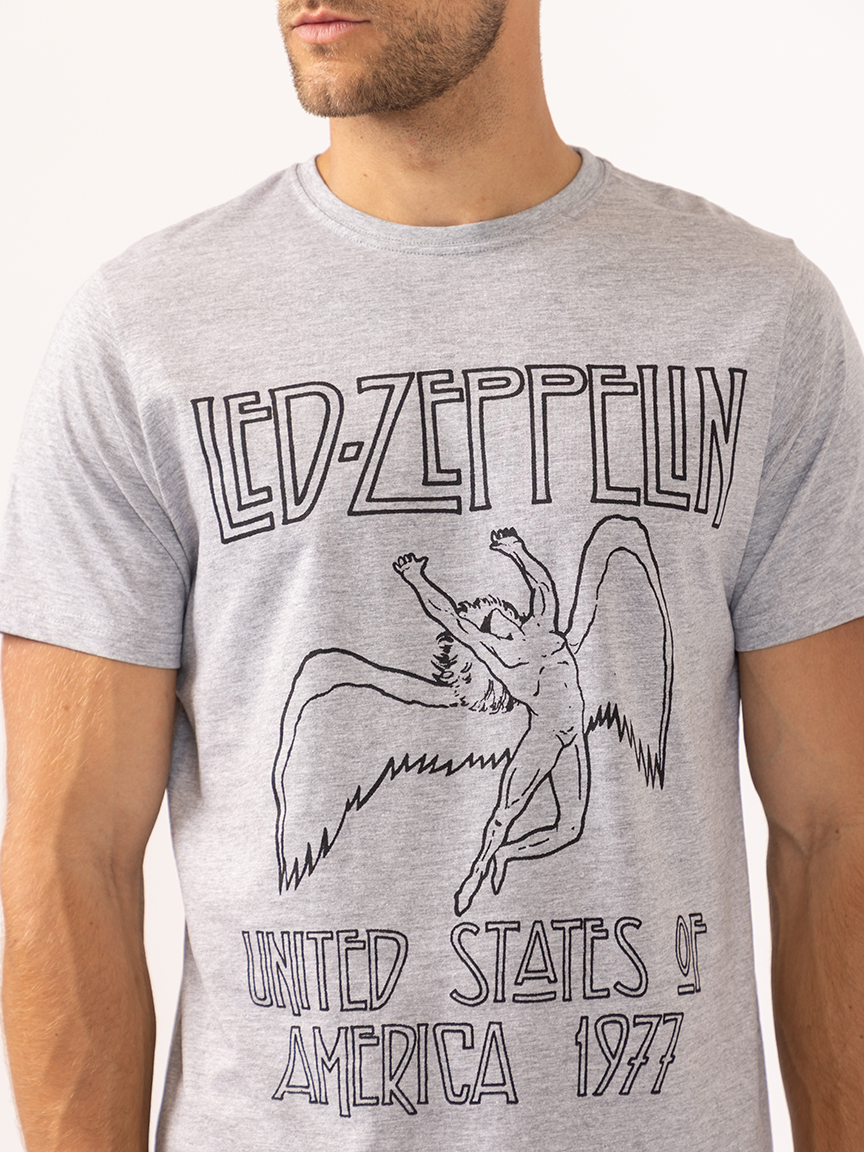 led zepplin graphic tee