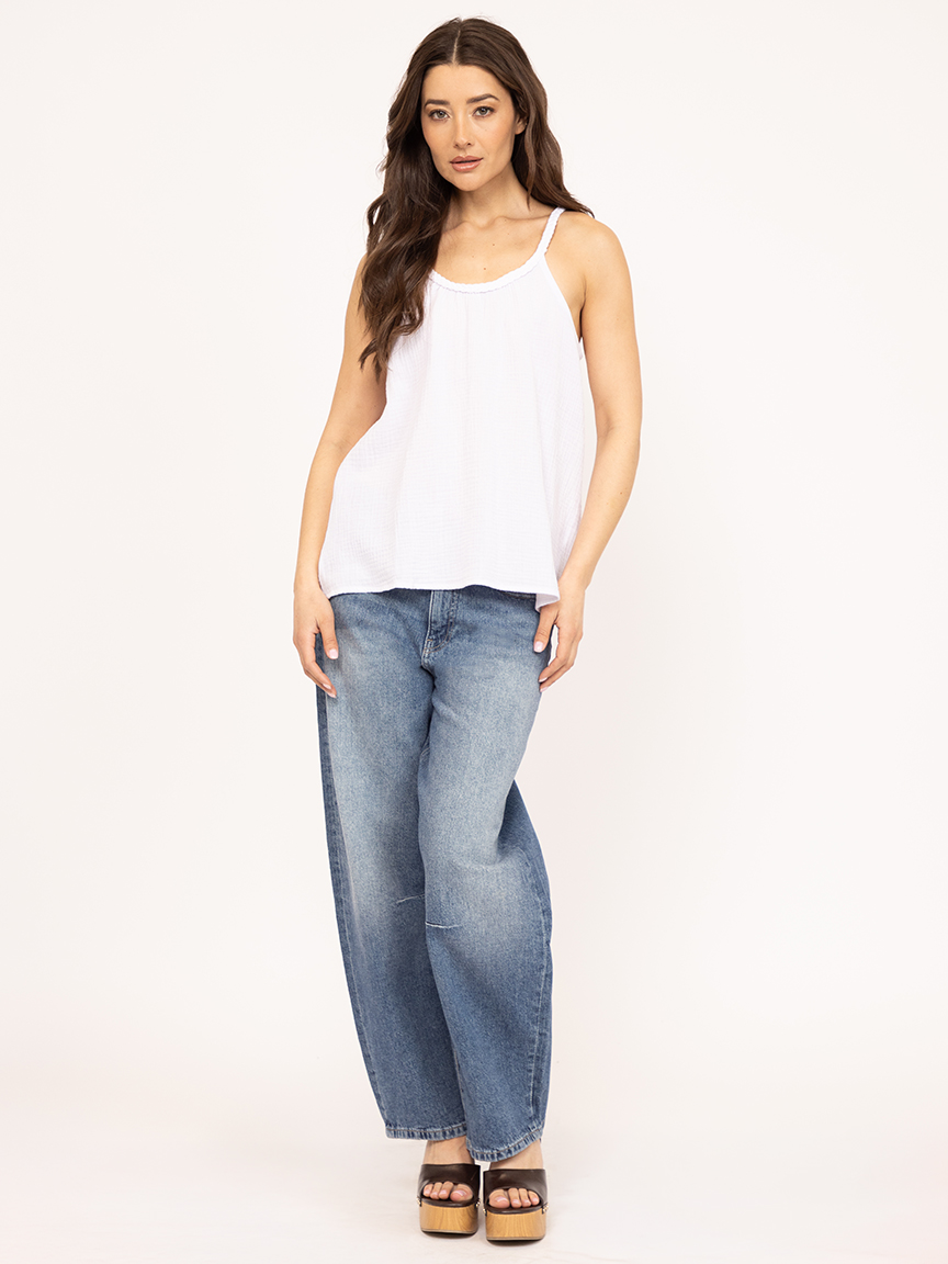 double gauze camisole