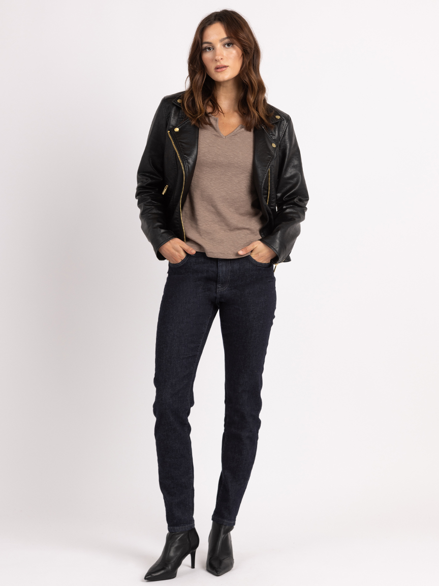 payton notch neck top