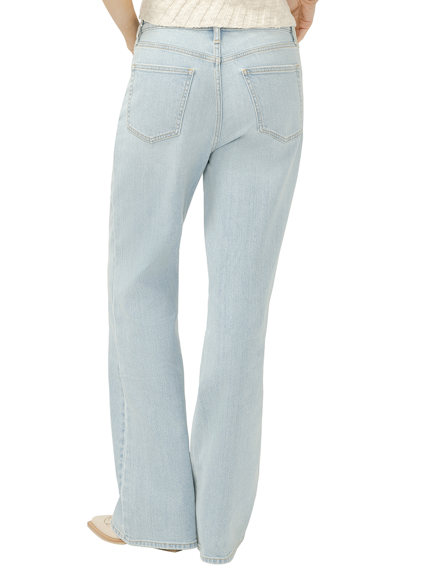 90s Mid Rise Baggy Bootcut Jeans