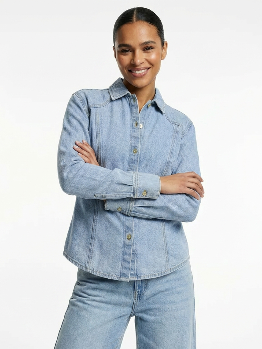 mina denim shirt