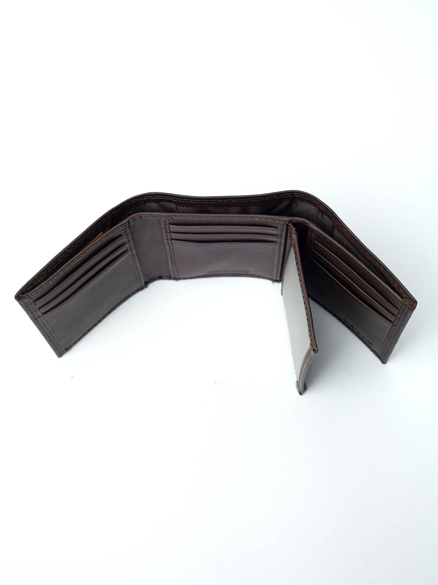 extra capacity trifold wallet