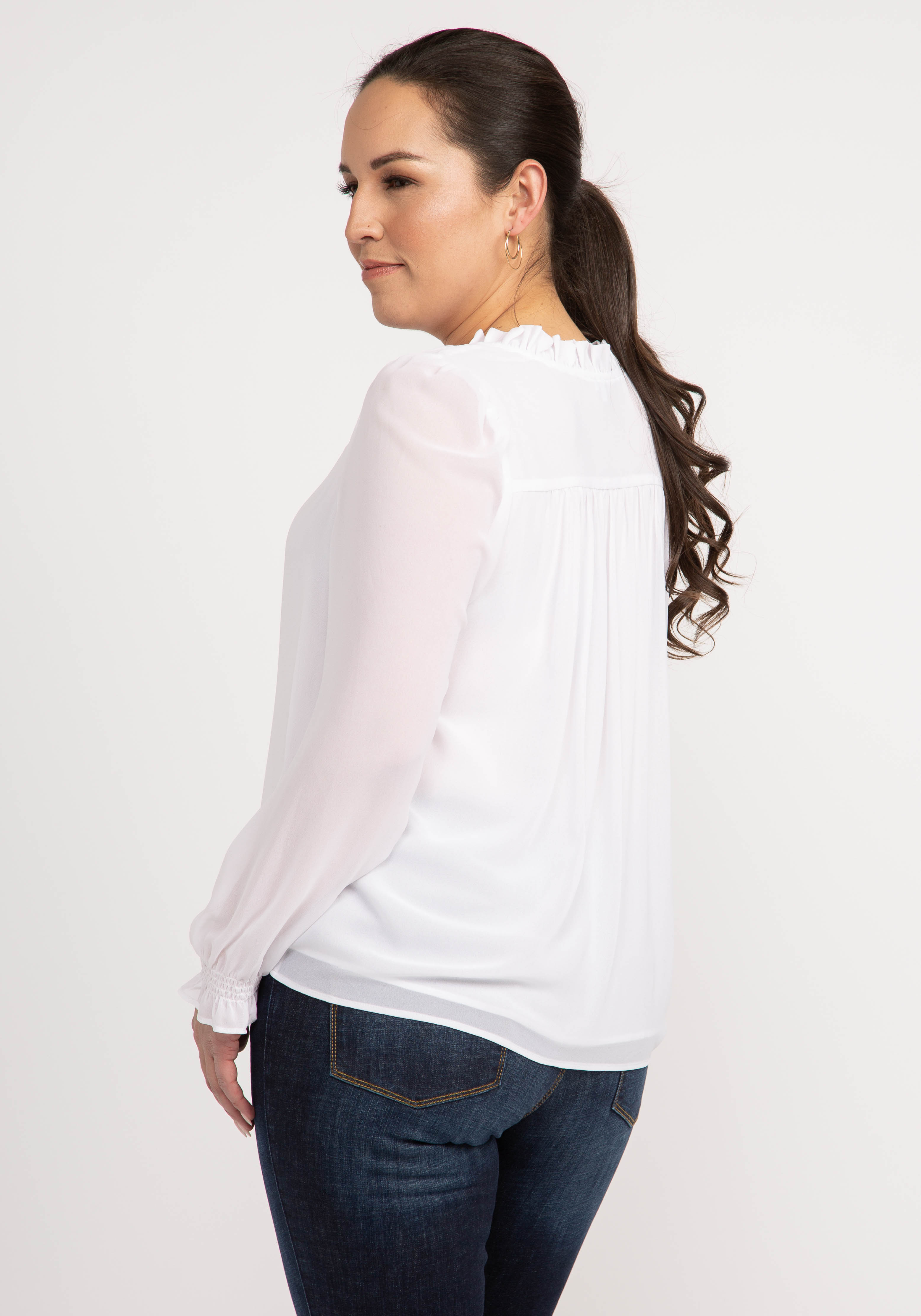 julie button up blouse