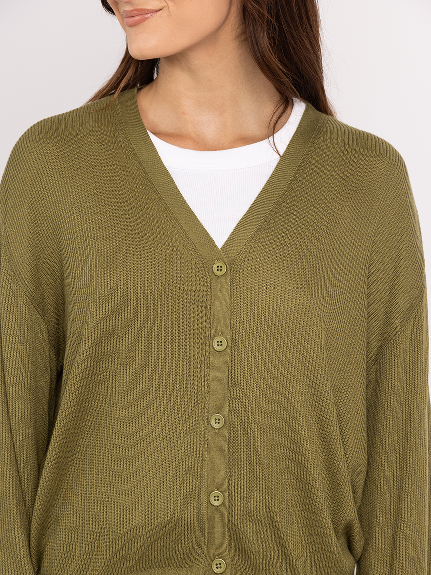 aurelia v neck button front sweater Bootlegger 2000007540