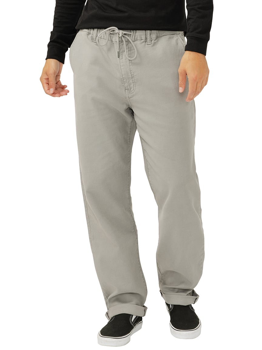 Relaxed Fit Trouser Leg Knit Flex Jeans