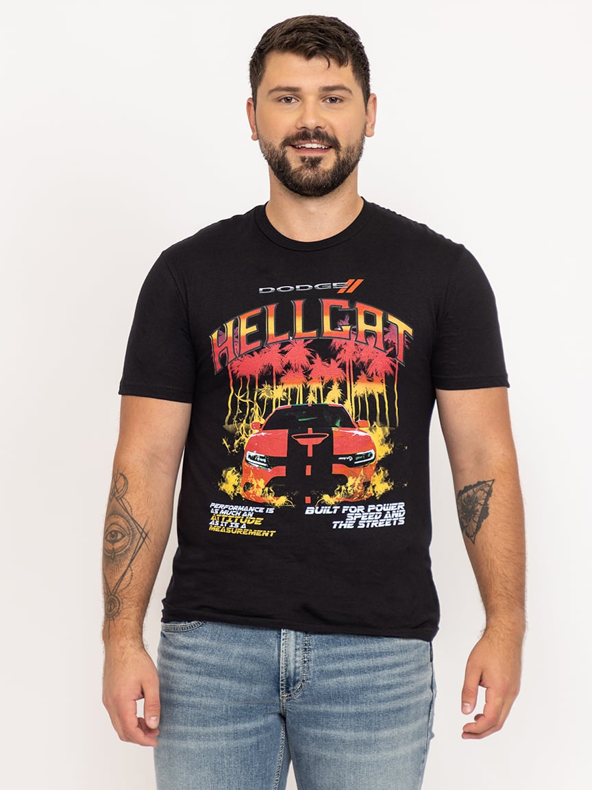 dodge hellcat unisex graphic tee