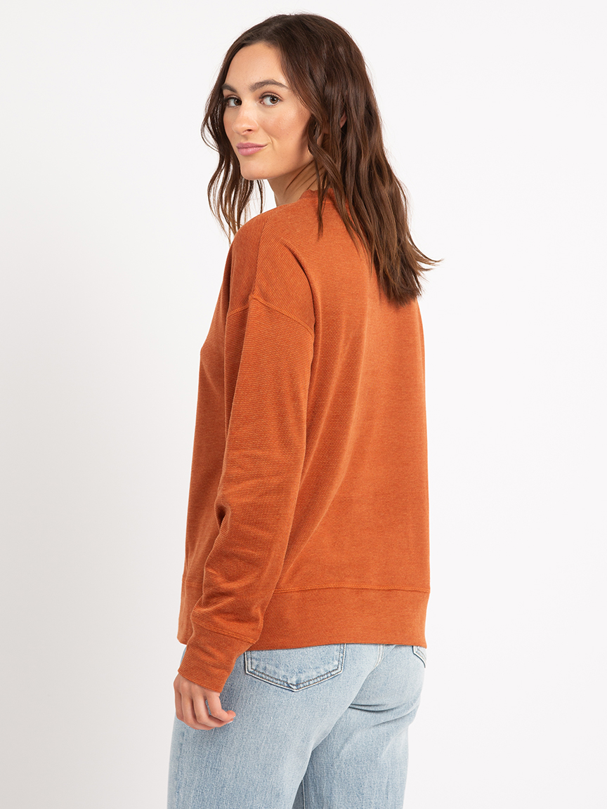 hermione crew neck top