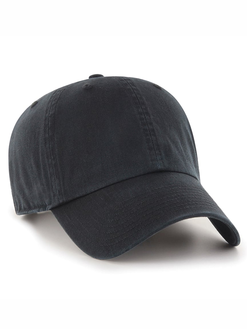 classic blank clean up cap black