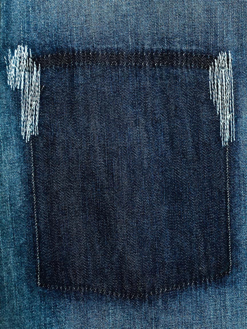 levi's pearl snap denim shirt