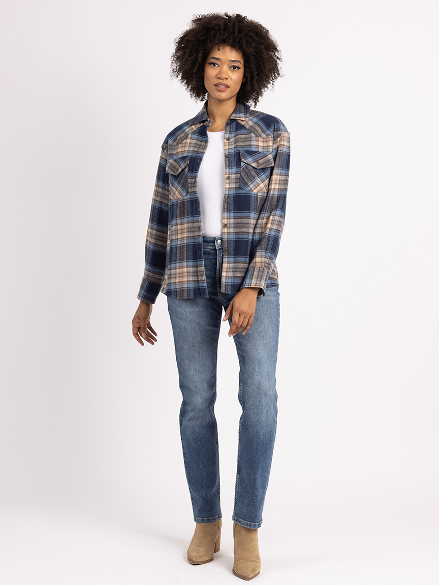 mckenna plaid flannel shirt