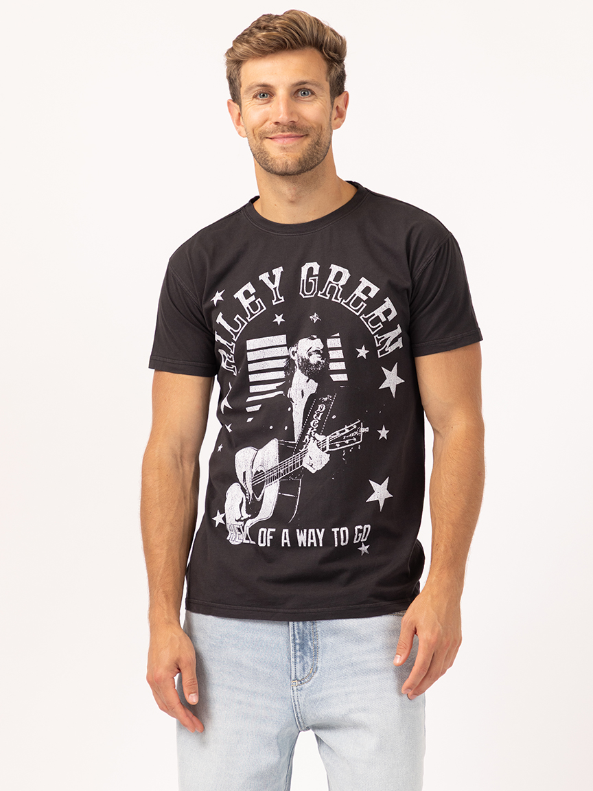 riley green graphic tee