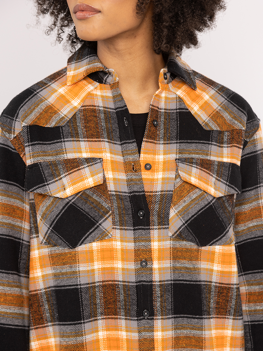 mckenna plaid flannel shirt