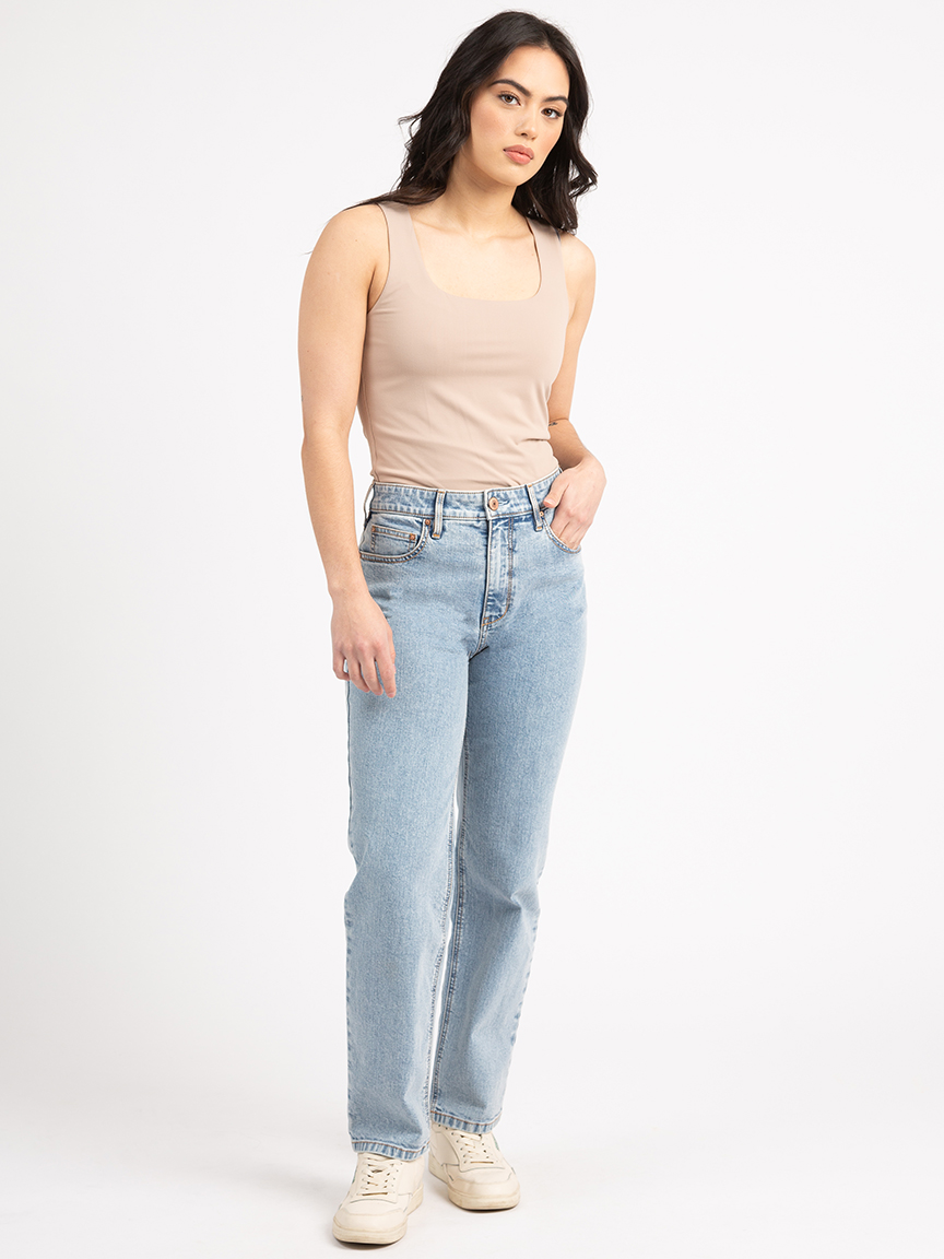 misty kismet square neck tank