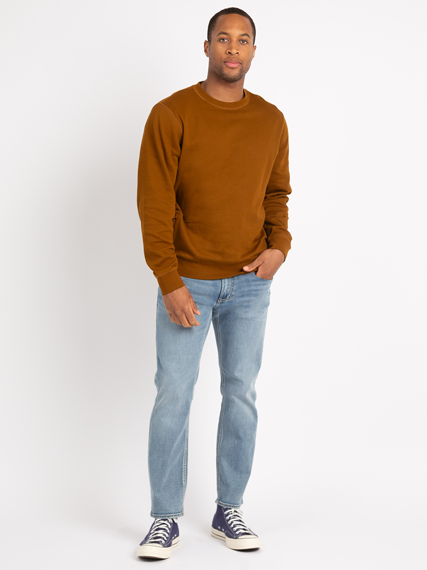 otis double knit crewneck