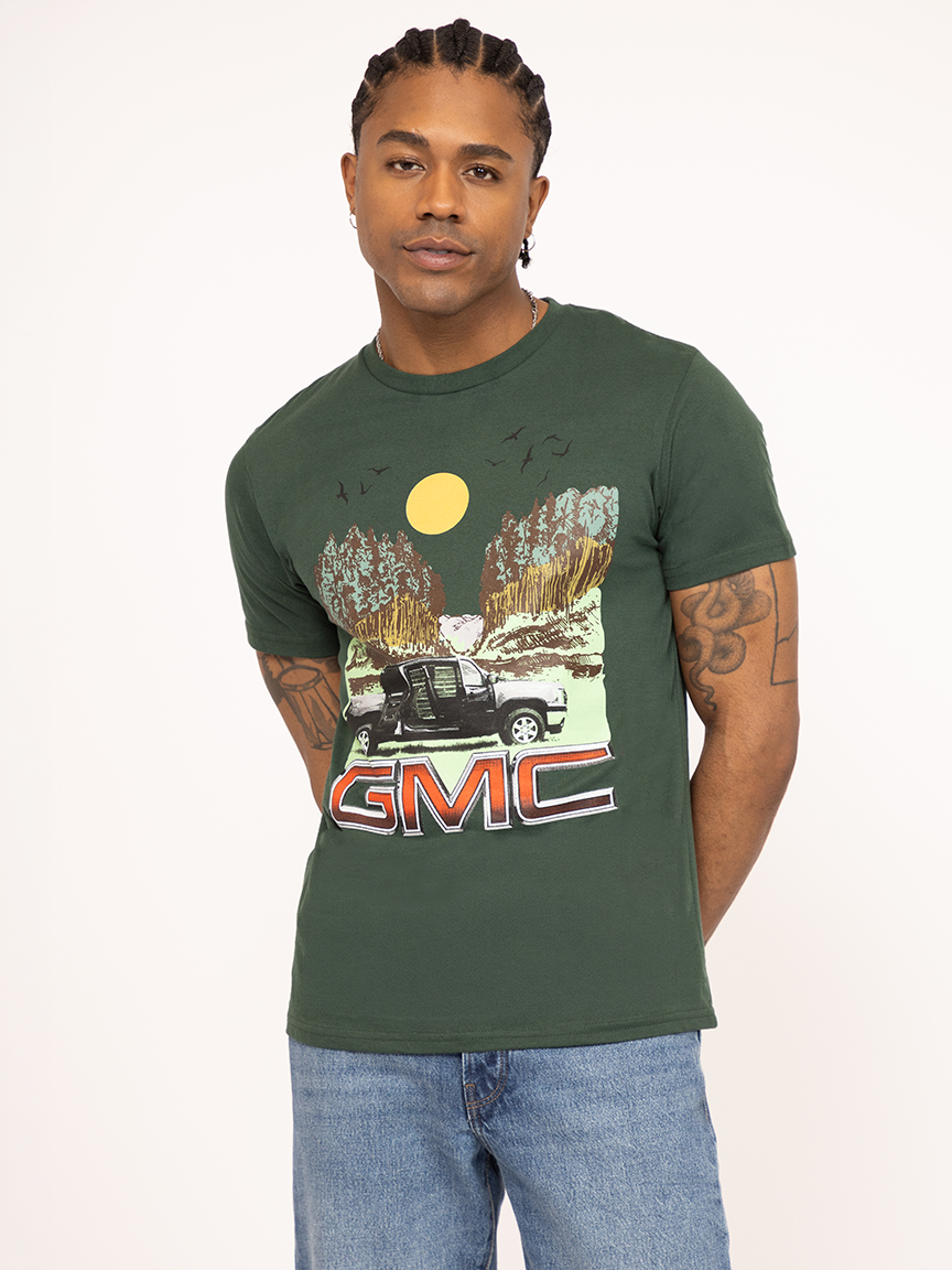 unisex gmc forest graphic tee
