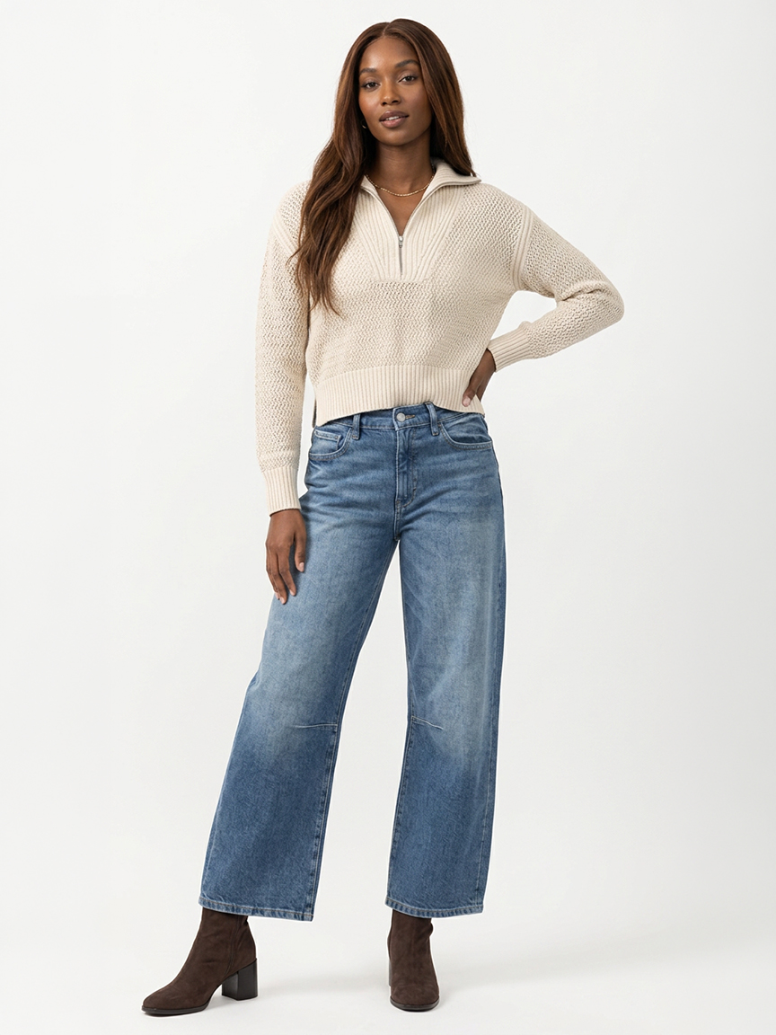 quarter zip sweater