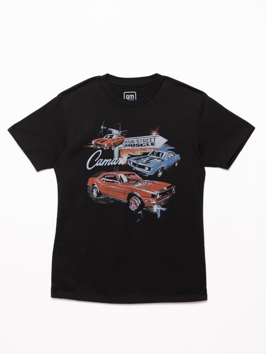 unisex camaro vintage graphic tee