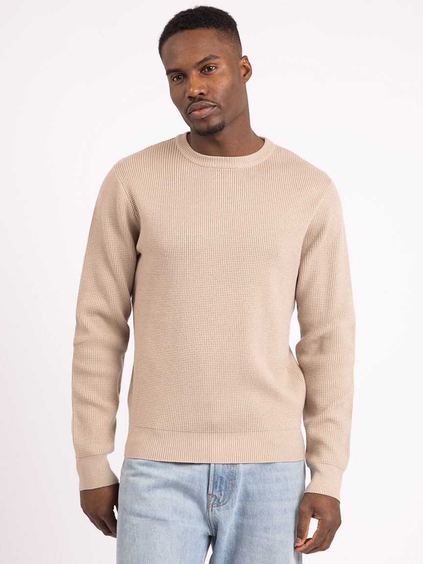 austin waffle stitch crewneck Bootlegger 2000006764
