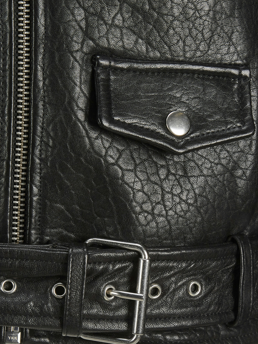 holly leather biker jacket