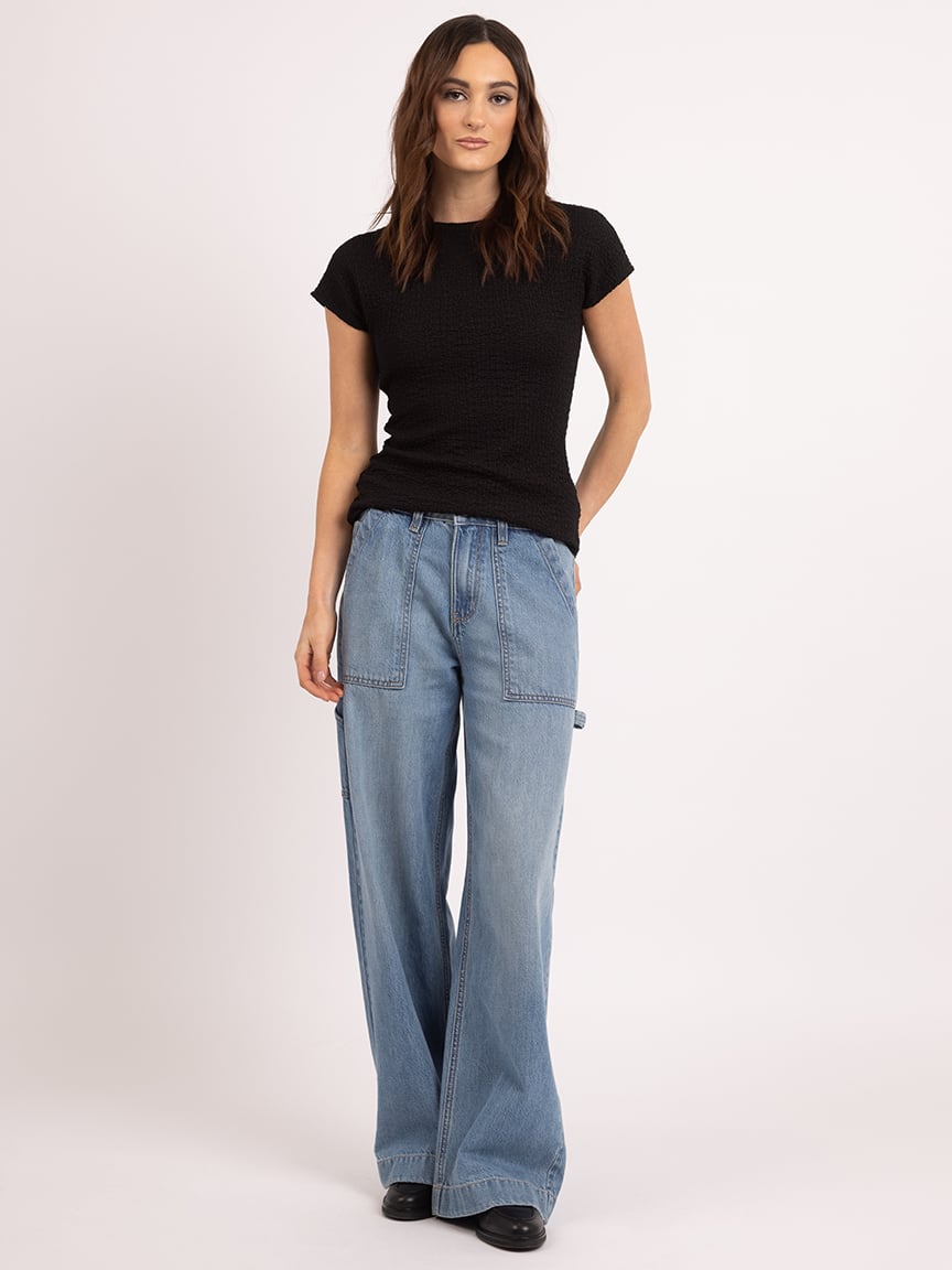 trina crew neck t-shirt