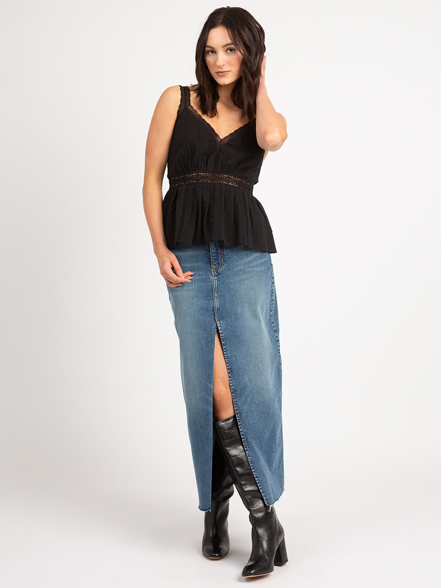 bethenny peplum tank