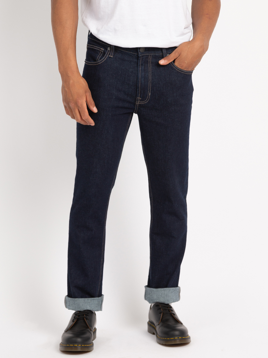 jackson slim straight jean rinse